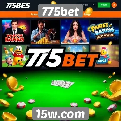 Principais jogos disponíveis na plataforma 775bet